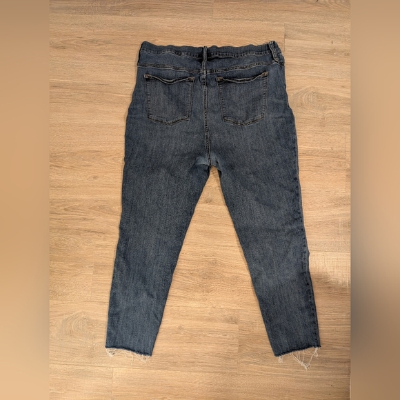 J. Crew 10" High Rise Indigo Skinny Jeans Women's Size 35 Or Numeric Size 20 - Picture 4 of 5